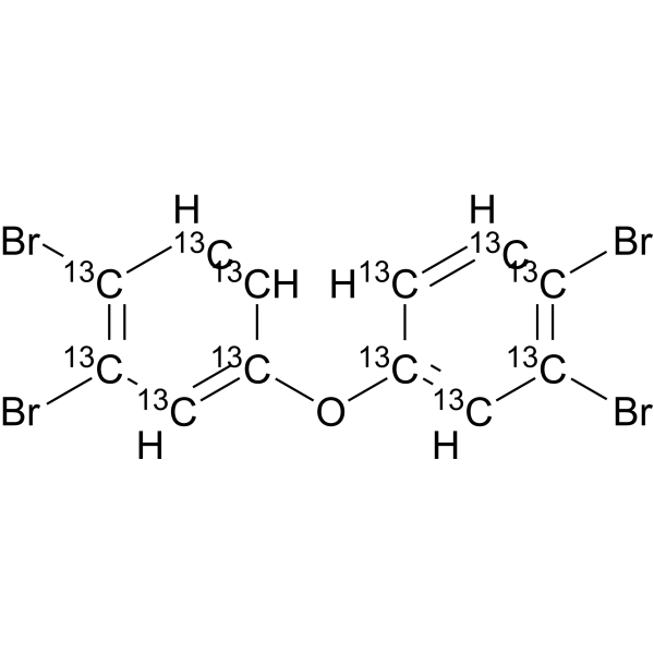 3,3′,4,4′-Tetrabromo diphenyl ether-13C12 1401355-55-2